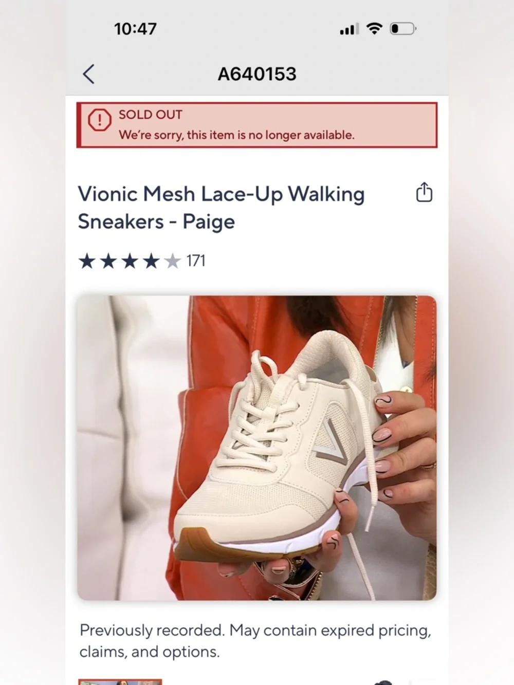 Vionic “Paige” sneakers - Picture 8 of 8